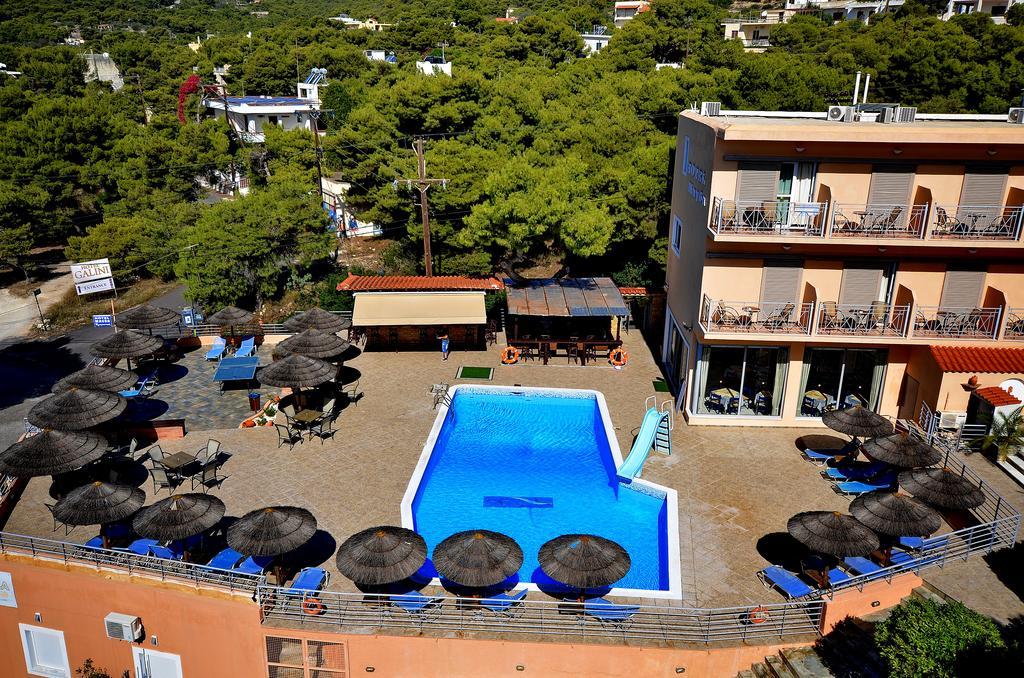 Hotel Magda Agia Marina  Buitenkant foto